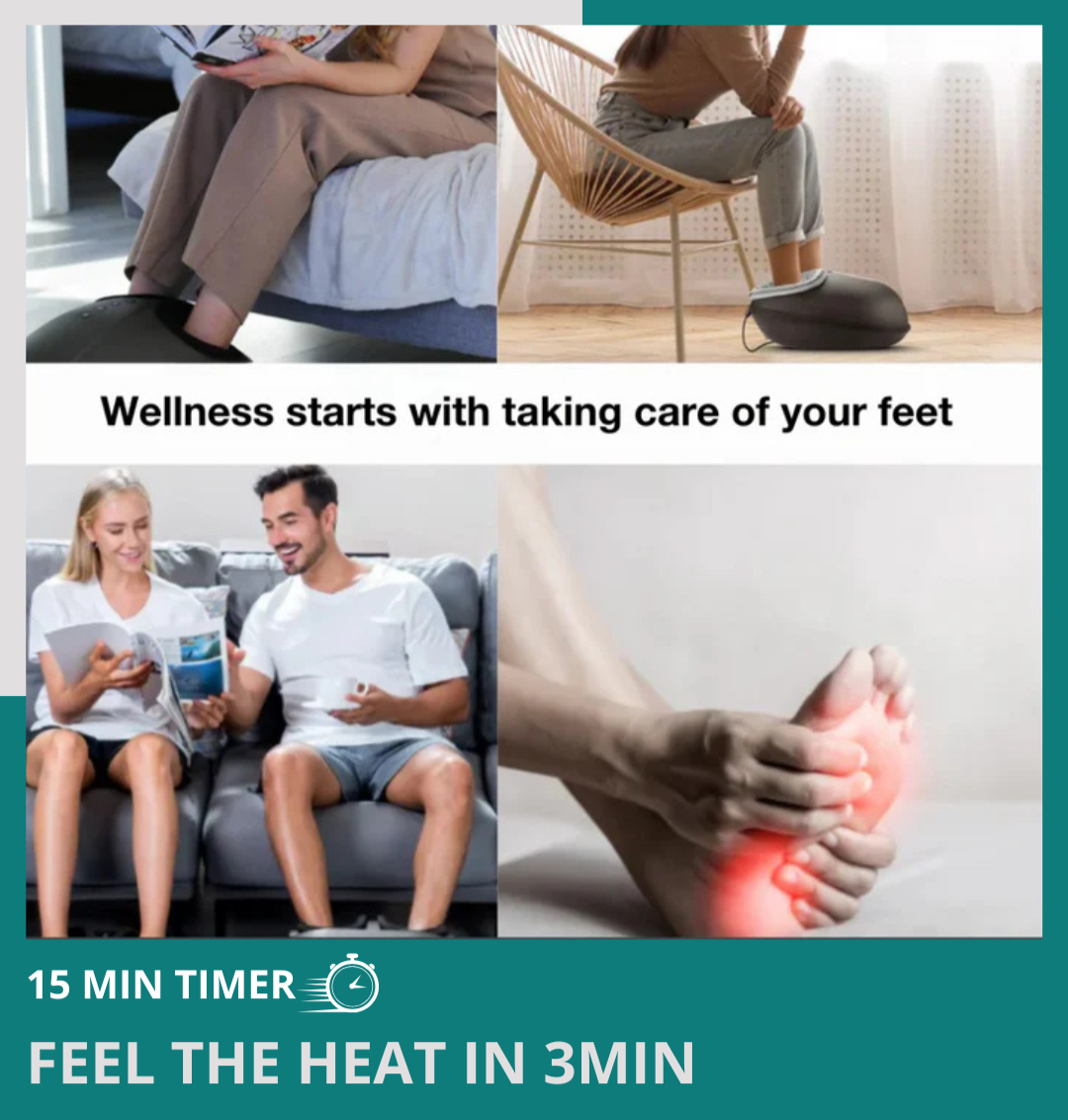 Shiatsu Foot Massager - Instant Foot Pain Relief!