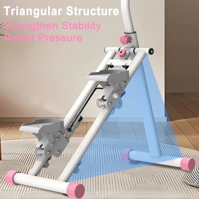 Folding Vertical Cardio Exercise Climber