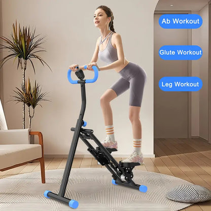Folding Vertical Cardio Exercise Climber