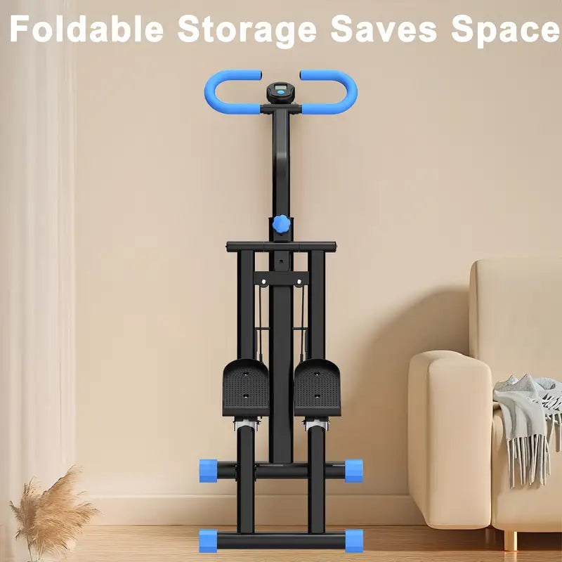 Folding Vertical Cardio Exercise Climber